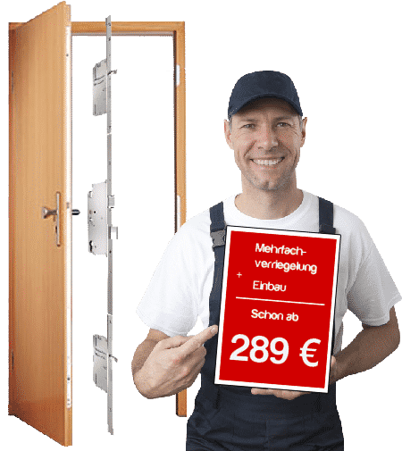 Mehrfachverriegelung nachrüsten in Köln bekommen Sie bei uns schon ab 289 Euro!